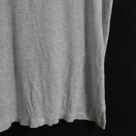 COS | xs - extra small | Basic Ribbed Knit Heather Grey T-Shirt - Tee - Picture 12 of 13